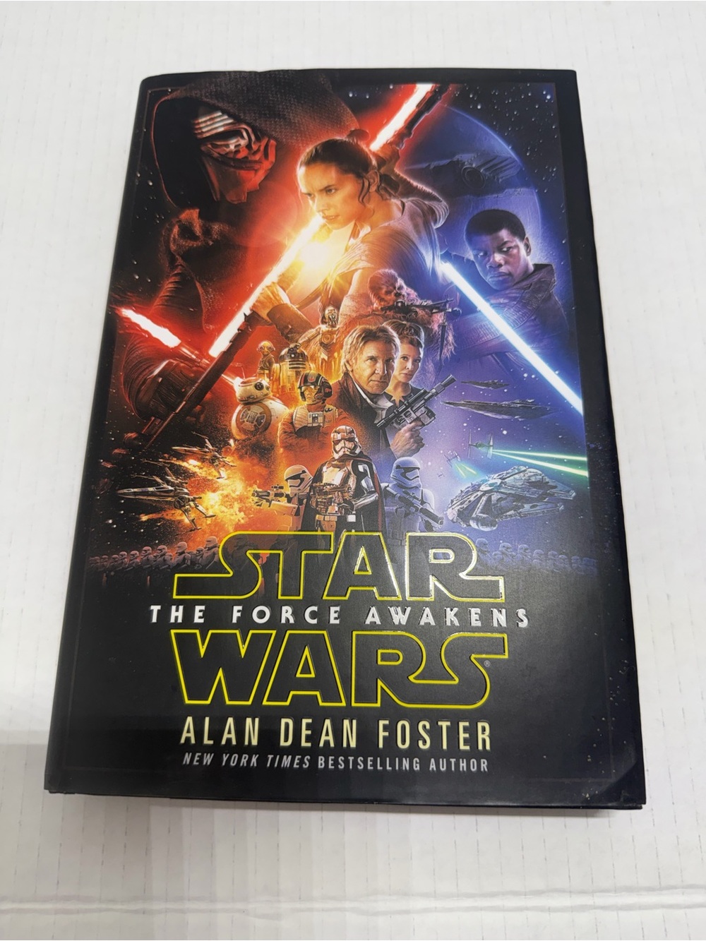 Star Wars: The Force Awakens Paperback Novel - Bold Movie Artwork